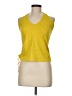 Lands' End Yellow Sleeveless Blouse Size 6 - photo 1