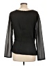 Assorted Brands Black Long Sleeve Blouse Size L - photo 2