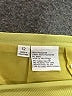 Anne Klein 100% Polyester Solid Yellow Formal Skirt Size 12 - photo 4