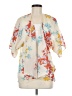 Liberty Love 100% Polyester Ivory Kimono Size M - photo 1
