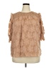Dokotoo Tan 3/4 Sleeve Blouse Size 2X (estimated) - photo 1