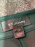 St. John Solid Green Dress Pants Size 6 - photo 7
