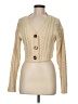 Shein 100% Acrylic Ivory Cardigan Size M - photo 1