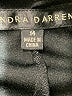Sandra Darren Black Tank Top Size 14 - photo 8
