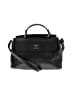 MCM 100% Leather Black MunchenPebbled Leather Large Satchel One size - photo 1