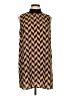 Bobeau 100% Polyester Chevron-herringbone Brown Casual Dress Size L - photo 1
