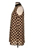 Bobeau 100% Polyester Chevron-herringbone Brown Casual Dress Size L - photo 5
