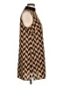 Bobeau 100% Polyester Chevron-herringbone Brown Casual Dress Size L - photo 4