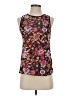 Baraschi 100% Polyester Black Sleeveless Blouse Size S - photo 1