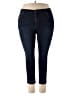 Cj Banks Solid Blue Jeggings Size 18w - photo 1