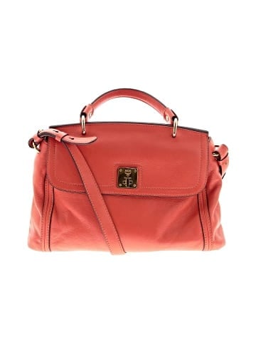 MCM Leather Satchel (view 1)