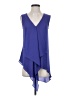 Venus 100% Polyester Blue Sleeveless Blouse Size XS - photo 1