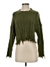Double Zero Green Pullover Sweater Size S - photo 1