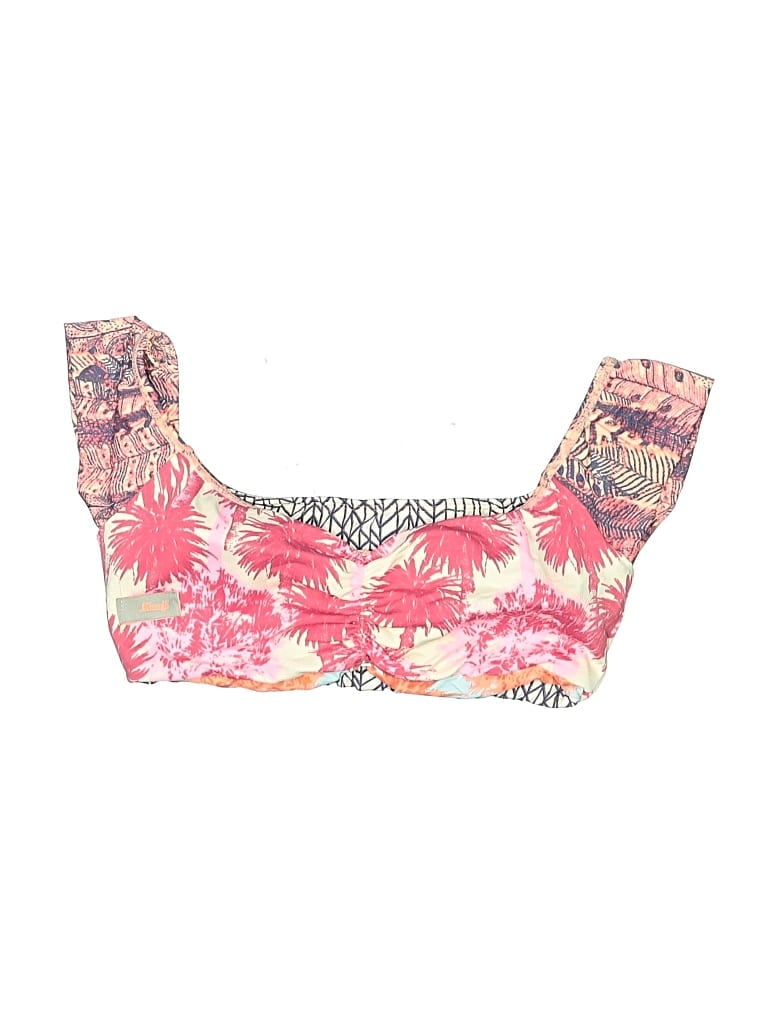 Pre-owned Maaji Swimsuit Top Pink Swimwear
