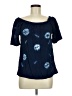 Unbranded Blue Short Sleeve Blouse Size M - photo 1