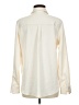 Gap 100% Polyester Color Block Ivory Long Sleeve Blouse Size M - photo 2