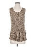 Croft & Barrow Brown Tank Top Size S - photo 1