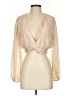 Gianni Bini 100% Polyester Gold 3/4 Sleeve Blouse Size S - photo 1