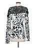 Boston Proper Animal Print Silver Cardigan Size S - photo 2