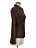 Pebble Beach Brown Long Sleeve Button-Down Shirt Size M - photo 4