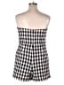 Hutch 100% Recycled Polyester Houndstooth Black Romper Size 16 - photo 2
