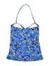 Aqua Green Paisley Blue Swimsuit Top Size S - photo 2