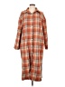 Shein 100% Polyester Orange Coat Size 12 - photo 1