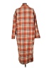 Shein 100% Polyester Orange Coat Size 12 - photo 2