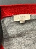 Ann Taylor LOFT Outlet Color Block Gray Pullover Sweater Size L - photo 7