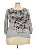 Cato Gray 3/4 Sleeve Top Size 18/20W - photo 1