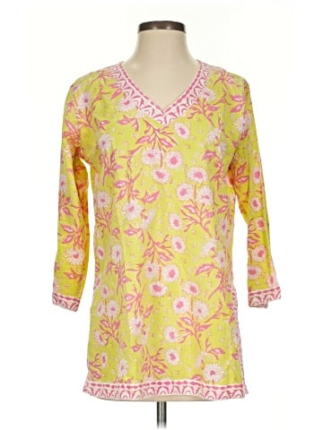 Gretchen Scott Designs 3/4 Sleeve Blouse (view 1)