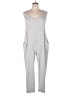 No Comment Solid Gray Jumpsuit Size 1X - photo 1