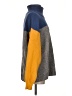 Free People Color Block Gray Turtleneck Sweater Size S - photo 4