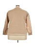 Shein Curve 100% Polyester Tan Sweatshirt Size 2X - photo 2
