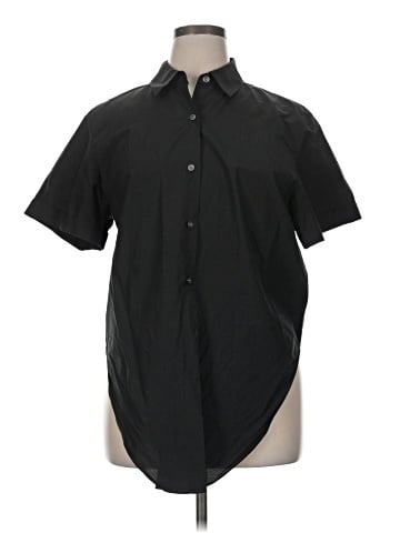 Theory Short Sleeve Button-Down Shirt (view 1)