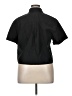 Theory Black Short Sleeve Button-Down Shirt Size XL - photo 2