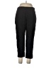 J.Crew Factory Store 100% Polyester Solid Black Casual Pants Size 12 - photo 1