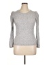 Qi Cashmere Gray Silver Wool Pullover Sweater Size XL - photo 1