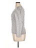 Qi Cashmere Gray Silver Wool Pullover Sweater Size XL - photo 5