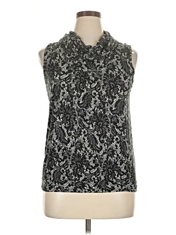 August Silk Sleeveless Blouse (view 1)