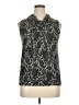 August Silk 100% Rayon Silver Sleeveless Blouse Size XL - photo 1