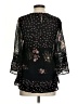 Maeve 100% Polyester Black 3/4 Sleeve Blouse Size XS - photo 2