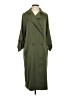 Stradivarius Green Trenchcoat Size S - photo 1