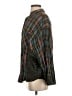 Free People Plaid Green Long Sleeve Button-Down Shirt Size XS - photo 5