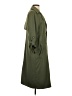 Stradivarius Green Trenchcoat Size S - photo 4