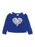 Sugah & Honey Hearts Blue Pullover Sweater Size 6X - photo 1