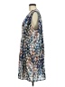Carmakoma 100% Polyester Print Multi Color Blue Casual Dress Size M - photo 5
