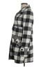 Sans Souci Checkered-gingham Gray Coat Size M - photo 5
