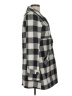 Sans Souci Checkered-gingham Gray Coat Size M - photo 4