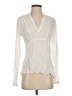 Splendid 100% Rayon Ivory Long Sleeve Blouse Size S - photo 1